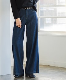 Maison INNESS | ＜2月20日午前11時販売開始＞【i Deni】6.7ozデニムバギーパンツ（はっ水）＜大きいサイズ有＞(デニムパンツ)