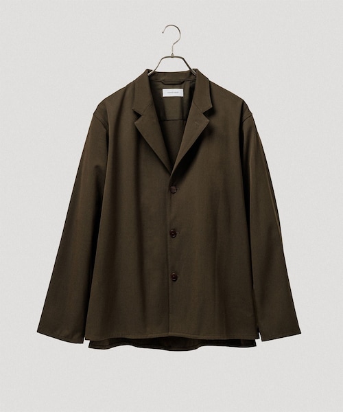 ADAM ET ROPE'(アダムエロペ)の「4WAY ストレッチ ツイル イージー ジャケット / セットアップ対応(テーラードジャケット・メンズ・ブラック/チャコール/カーキ・L/M)」の7枚目の写真