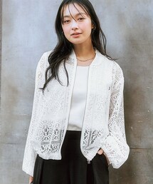 nissen | 総レースブルゾン(ジャケット/アウター)