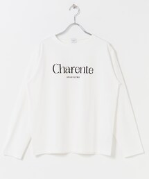 URBAN RESEARCH DOORS | フロッキーロゴプリントロングTシャツ(Tシャツ/カットソー)