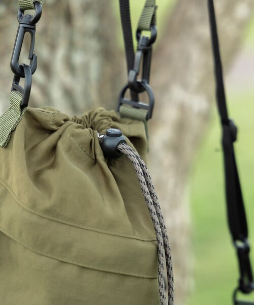 EKAL（エカル）の「TINY GARDEN PRODUCTS　ストロール2WAYバッグ（ショルダーバッグ・レディース・IVORY/BLACK/KHAKI/L.GREEN・one）」の16枚目の写真