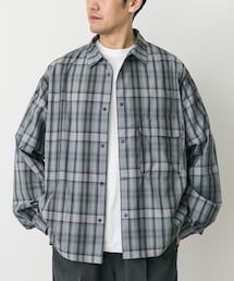 URBAN RESEARCH DOORS | Snow Peak Apparel　FADE CHECK BREEZY SHIRTS(シャツ/ブラウス)