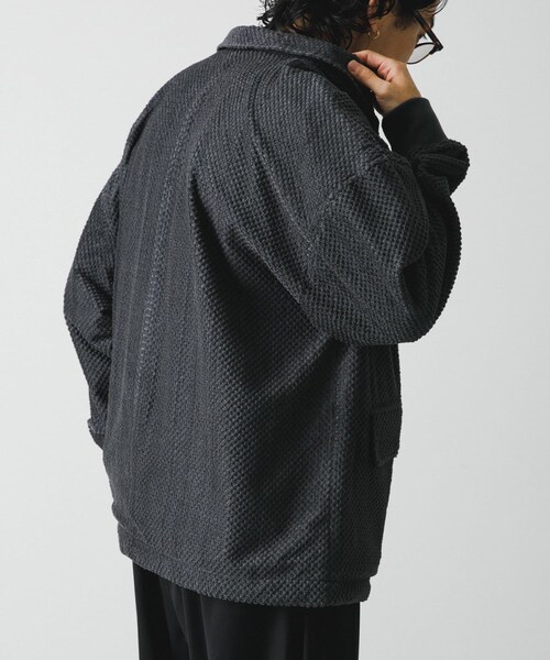 URBAN RESEARCH（アーバンリサーチ）の「CITY COUNTRY CITY　OCTA REVERSIBLE TAILORED（テーラードジャケット・メンズ・BLACK/C/GRAY・L/XL）」の9枚目の写真