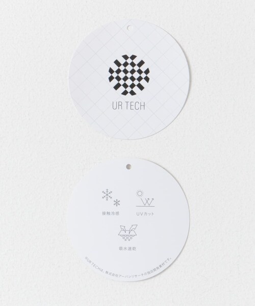 URBAN RESEARCH(アーバンリサーチ)の「『UR TECH』ベーシックTシャツ(Tシャツ/カットソー・レディース・WHITE・1/2/3)」の18枚目の写真