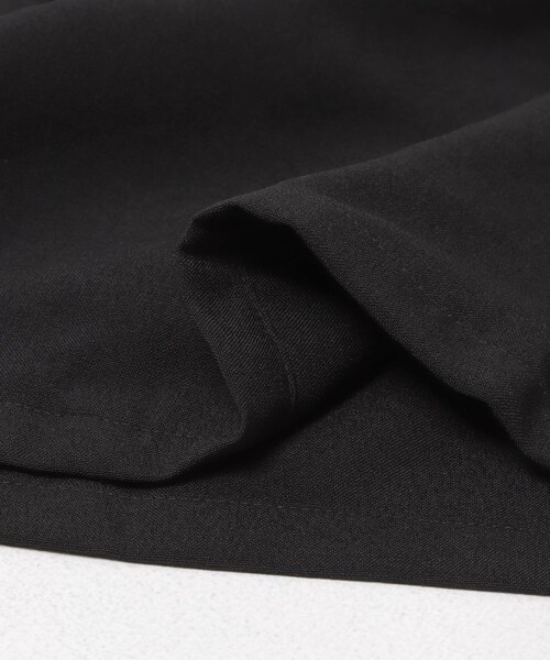ITEMS URBANRESEARCH(アイテムズ アーバンリサーチ)の「SMOOTH LINEN TOUCH 半袖ジャケット(テーラードジャケット・レディース・OFF/BLK・Free)」の7枚目の写真