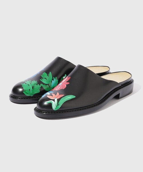 ADAM ET ROPE'(アダムエロペ)の「【KYOU/キョウ】BLOSSOM Hand Painted Sandals by HARUTA feat. MIO YAMAMOTO(サンダル・メンズ・ブラック・24.5/25.0/25.5/26.0/26.5/27.0)」の15枚目の写真