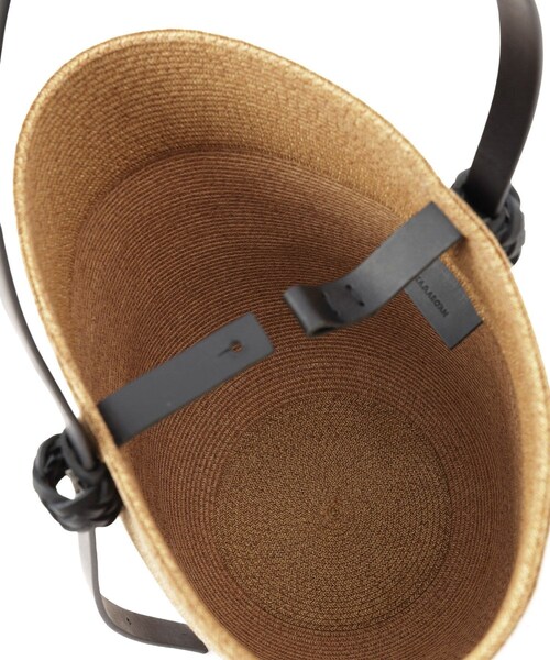 ADAM ET ROPE'(アダムエロペ)の「【J'aDoRe・一部店舗限定】【KAMARO'AN(カマロアン)】Koreng Bucket Bag(かごバッグ・レディース・キナリ・F)」の13枚目の写真