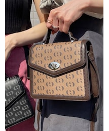 EMODA | モノグラムハンドルバッグ(ハンドバッグ)