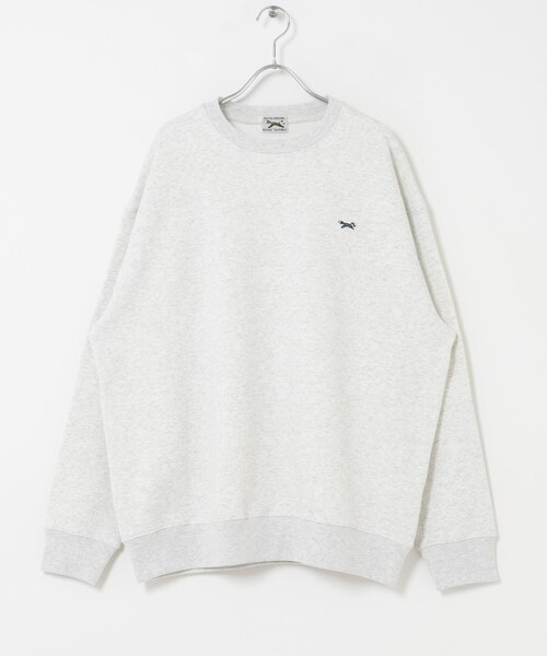 URBAN RESEARCH DOORS（アーバンリサーチドアーズ）の「『別注』PENNEYS×DOORS　THE FOX クルーネックスウェット（スウェット・メンズ・ASH GRAY/CHARCOAL/GREEN/BLUE・M/L/XL）」の6枚目の写真