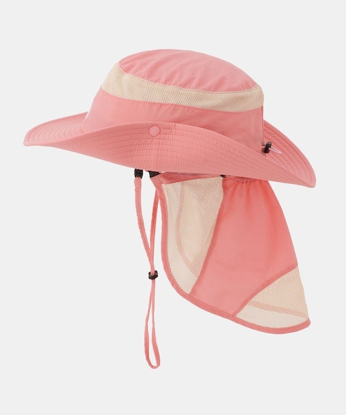 ROPE' PICNIC(ロペピクニック)の「【KIDS/キッズ】【THE NORTH FACE】Kids sunshield hat(ハット・キッズ・ベージュ/ピンク・F)」の11枚目の写真