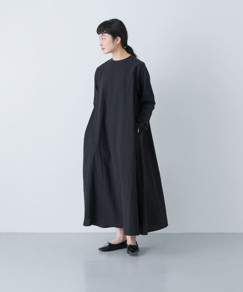 かぐれ（カグレ）の「Aラインワンピース（ワンピース・レディース・NAVY/BLACK・Free）」の9枚目の写真