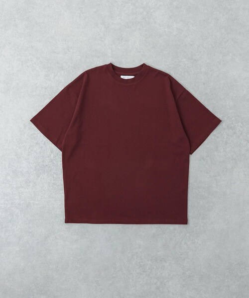 URBAN RESEARCH(アーバンリサーチ)の「Premium Organic Cotton T-shirts(Tシャツ/カットソー・メンズ・WHITE/BORDEAUX/GREEN/NAVY・M/L)」の4枚目の写真