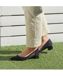 carino（カリーノ）の「モード エ ジャコモ カリーノ MODE ET JACOMO carino 【スポンジ入り】チュールローヒールパンプス （パンプス）」