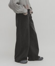 WIDEレッグアジャストデニム