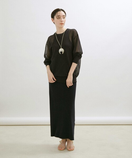 ADAM ET ROPE'（アダムエロペ）の「【公式サイト限定】[トゥアレグ]ネックレス ムーン（ネックレス・レディース・その他・F）」の6枚目の写真