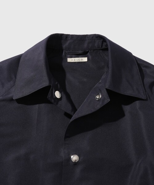 ADAM ET ROPE'（アダムエロペ）の「【HEUGN/ユーゲン】Laurence Silk Pe（ダウンジャケット/コート・メンズ・ネイビー・1/2/3）」の6枚目の写真