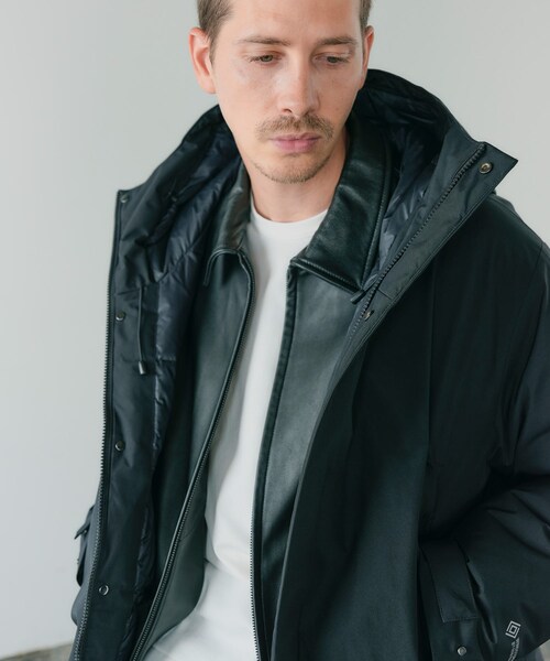 URBAN RESEARCH ROSSO(アーバンリサーチロッソ)の「『別注』+phenix WINDSTOPPER by GORE-TEX LABS ダウンジャケット(その他アウター・メンズ・BLACK/NAVY/BROWN・S/M/L/XL)」の13枚目の写真