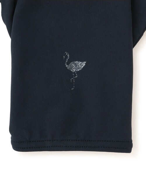 ROPE'（ロペ）の「【UVカット】「速乾】UV手甲（右手用）（手袋・レディース・ホワイト/ネイビー・F）」の9枚目の写真