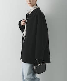 URBAN RESEARCH | スーパー140ステンカラーリバーミドルコート(ステンカラーコート)