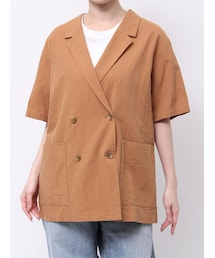 Ungrid | ハーフスリーブシャツジャケット(シャツ/ブラウス)