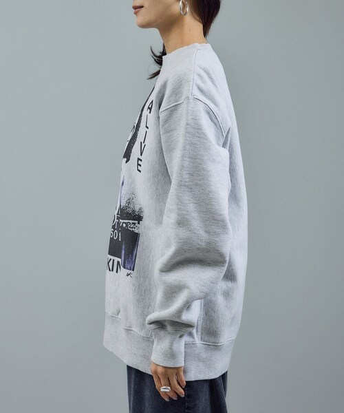ADAM ET ROPE'（アダムエロペ）の「【COUTURE D'ADAM（クチュール ド アダム）】ビンテージスウェット photo（スウェット・レディース・グレー・38）」の13枚目の写真
