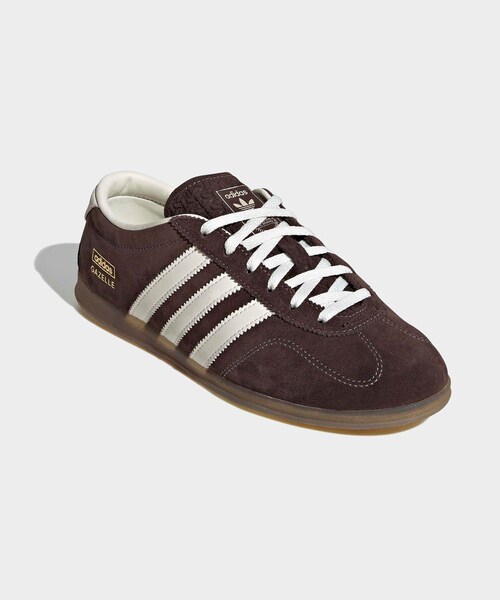 ADAM ET ROPE'（アダムエロペ）の「【adidas（アディダス）】ガゼル ロー プロ / Gazelle Lo Pro（スニーカー・レディース・キナリ/ダークブラウン・22.5/23.5/24.5/25.0）」の8枚目の写真