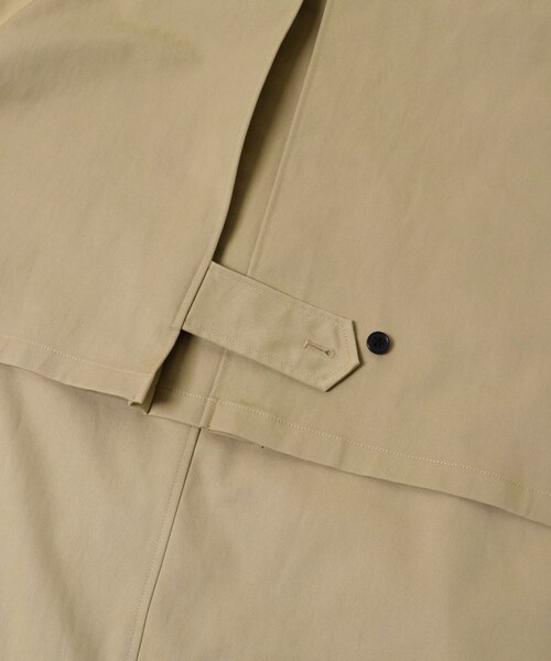URBAN RESEARCH DOORS（アーバンリサーチドアーズ）の「『撥水』BACKヨークスタンドカラーコート（テーラードジャケット・レディース・L.BEIGE/BEIGE・Free）」の18枚目の写真