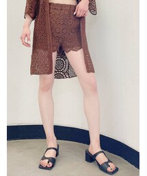 GYDA | 【SETUP着用可】クロシェニットショーパン(その他パンツ)