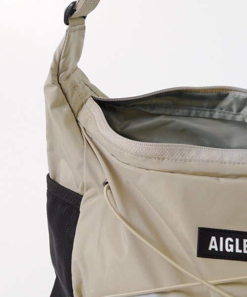 THE GOODLAND MARKET（ザグッドランドマーケット）の「AIGLE　パッカブル ショルダーバッグ（ショルダーバッグ・レディース・NOIR/CASHMERE/M.BLUE・one）」の8枚目の写真