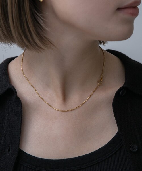 URBAN RESEARCH（アーバンリサーチ）の「decor『デコール』　1色のチェーンネックレス スパイク（ネックレス・レディース・GOLD/SILVER・-）」の19枚目の写真