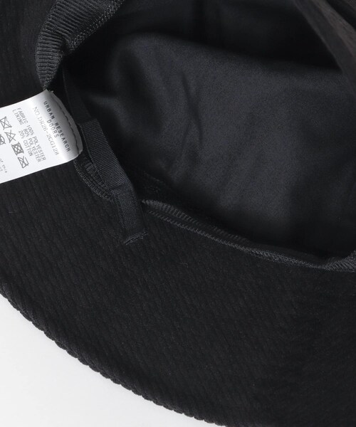 URBAN RESEARCH DOORS(アーバンリサーチドアーズ)の「コーデュロイバケットハット(ハット・レディース・BLACK/L/BEIGE・-)」の8枚目の写真