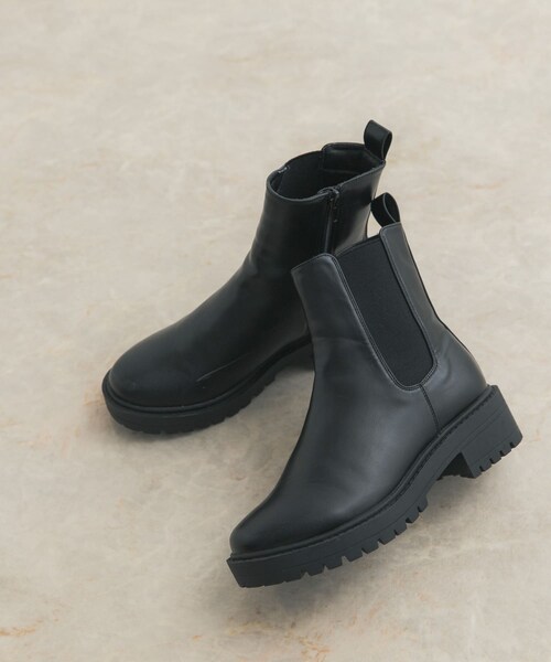 URBAN RESEARCH DOORS（アーバンリサーチドアーズ）の「『晴雨兼用』トラックソールブーツ（ブーツ・レディース・BROWN/BLACK・36/37/38）」の6枚目の写真