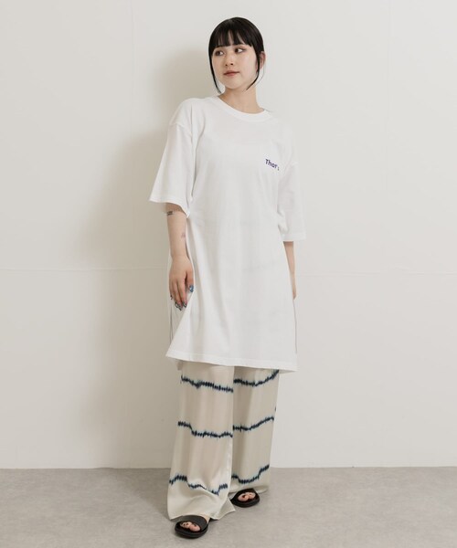 THE GOODLAND MARKET（ザグッドランドマーケット）の「『別注』That’s×TGM　the Dress（チュニック・レディース・white・FREE）」の6枚目の写真