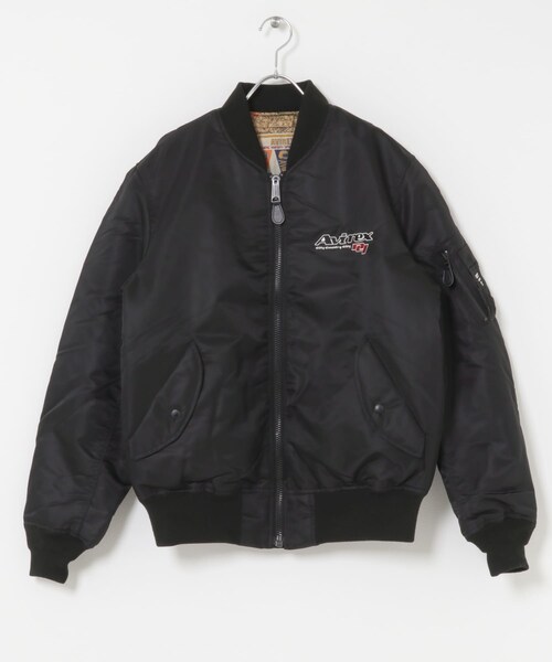 URBAN RESEARCH(アーバンリサーチ)の「CITY COUNTRY CITY CCC×AVIREX EMB LOGO MA-1(MA-1・メンズ・BLACK・L/XL)」の7枚目の写真