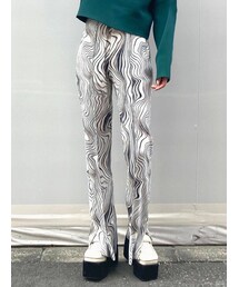 EMODA | フロントタックフレアパンツ(その他パンツ)