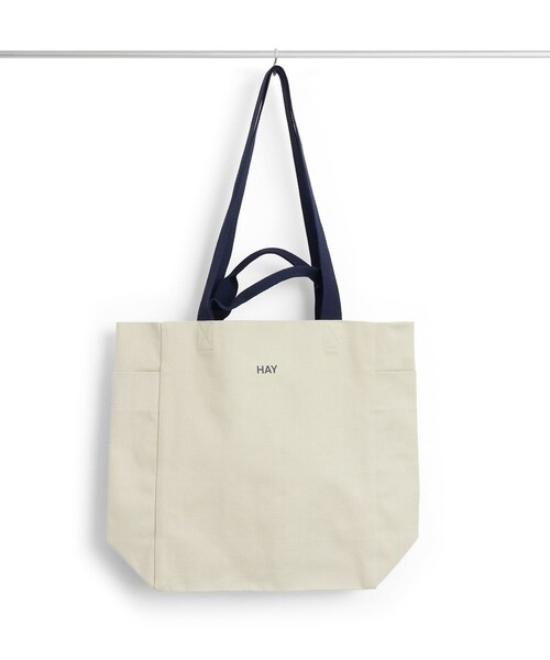 SENSE OF PLACE by URBAN RESEARCH(センスオブプレイスバイアーバンリサーチ)の「HAY Everyday Tote Bag(トートバッグ・メンズ・SoftYellow/GRAY/PURPLE/DarkGreen/E.Blue/BURGUNDY/MOCHA・One)」の1枚目の写真