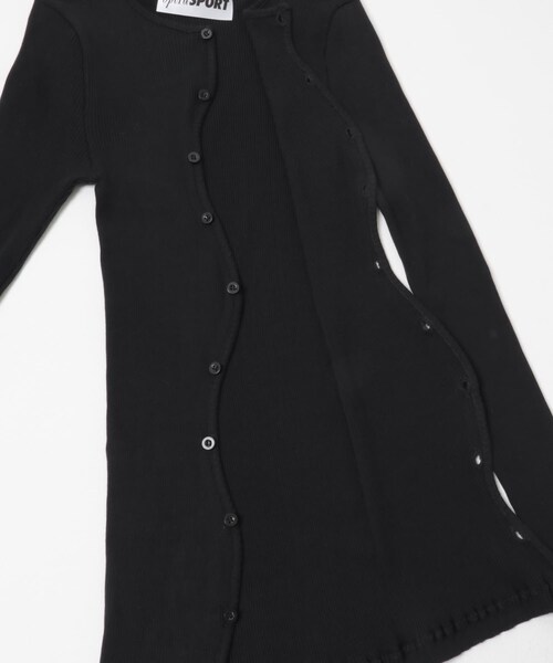 URBAN RESEARCH（アーバンリサーチ）の「OperaSPORT　CLAIRE SEAMLESS TOP（Tシャツ/カットソー・レディース・Black・XS）」の5枚目の写真