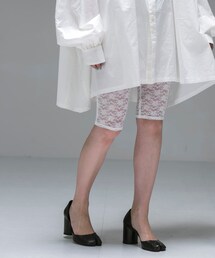 URBAN RESEARCH | ambiguous　Lace Half Leggings(レギンス/スパッツ)