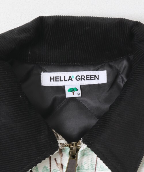 URBAN RESEARCH（アーバンリサーチ）の「HELLA GREEN　Cheese Camo Jacket（ブルゾン・メンズ・WHITE/BLACK・L/XL）」の13枚目の写真