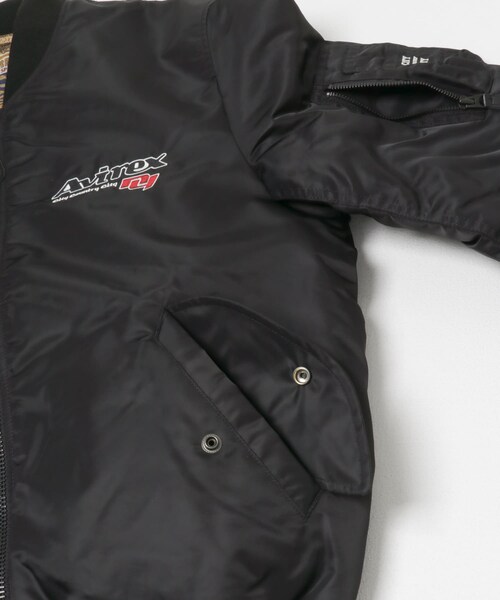 URBAN RESEARCH(アーバンリサーチ)の「CITY COUNTRY CITY CCC×AVIREX EMB LOGO MA-1(MA-1・メンズ・BLACK・L/XL)」の9枚目の写真