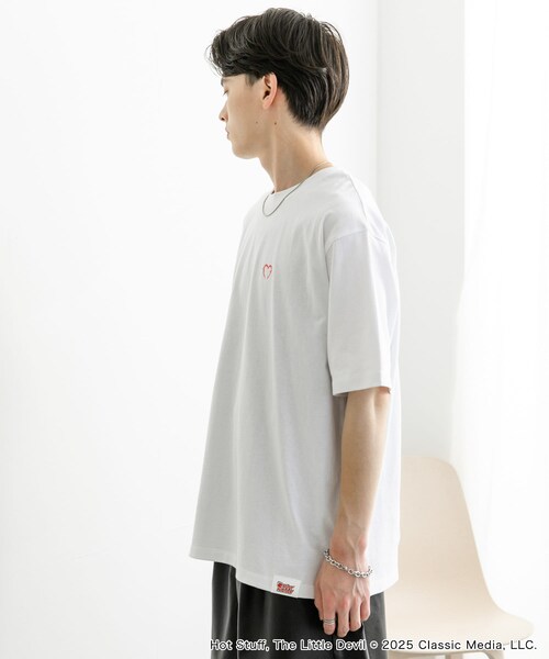 SENSE OF PLACE by URBAN RESEARCH(センスオブプレイスバイアーバンリサーチ)の「『別注』HOT STUFF×SENSE OF PLACE プリントTシャツ A(Tシャツ/カットソー・メンズ・WHITE/CHARCOAL/YELLOW・M/L)」の15枚目の写真