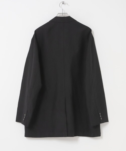 URBAN RESEARCH(アーバンリサーチ)の「new basic WOOL LINEN SINGLE JACKET(テーラードジャケット・メンズ・BLACK・M/L/XL)」の6枚目の写真