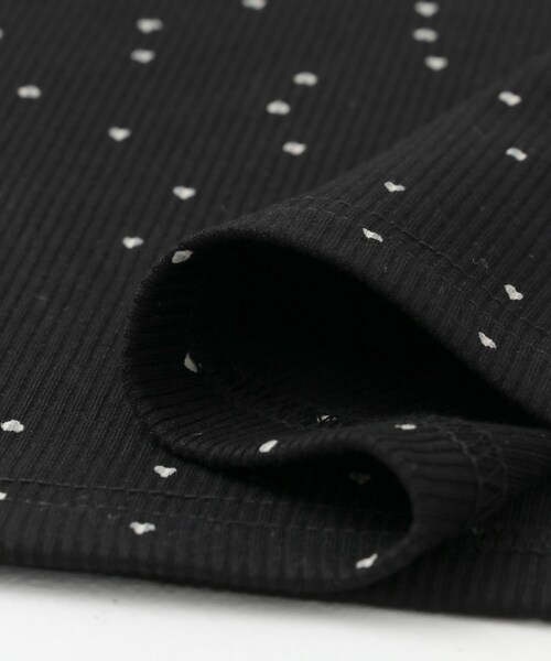 ITEMS URBANRESEARCH（アイテムズ アーバンリサーチ）の「5ブソデリブTシャツ（Tシャツ/カットソー・レディース・WHT/CHA/BLK・FREE）」の17枚目の写真