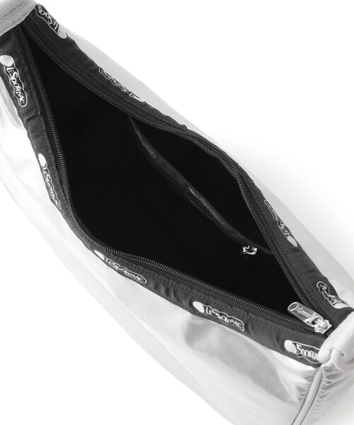 ADAM ET ROPE'（アダムエロペ）の「【LeSportsac for ADAM ET ROPE'】 PH N/S CONV HOBO (SHINE)（ショルダーバッグ・レディース・シルバー・F）」の19枚目の写真