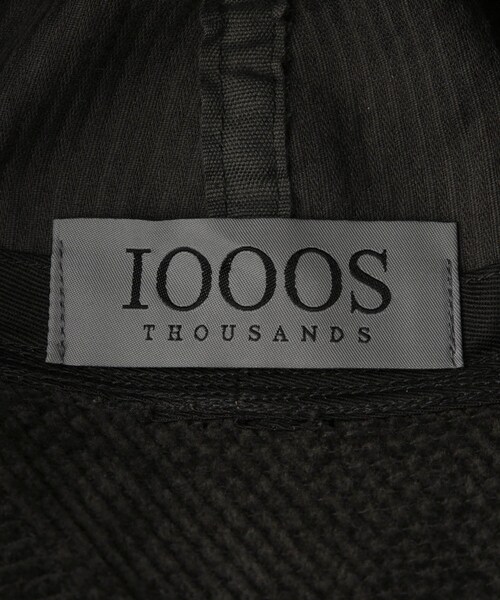 ADAM ET ROPE'（アダムエロペ）の「【THOUSANDS/サウザンズ】CORDUROY SAILOR HAT（ハット・メンズ・チャコール/ホワイト系・M）」の8枚目の写真