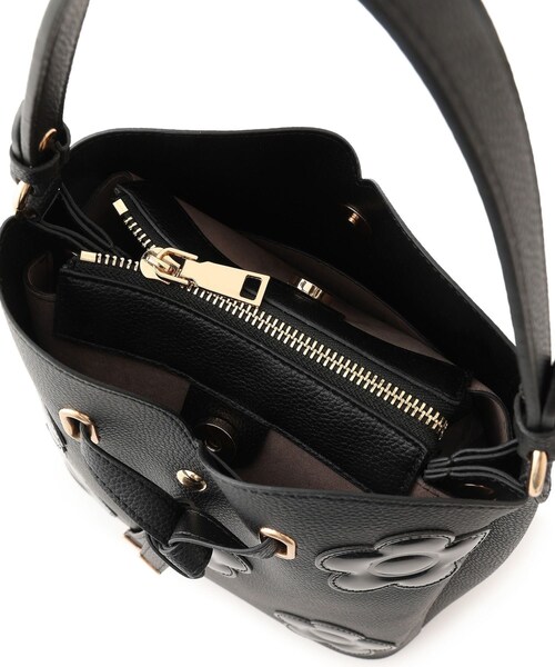VIS(ビス)の「追加【MARY QUANT×VIS】デイジーハートカットバッグ(ショルダーバッグ・レディース・ブラック/キナリ・F)」の21枚目の写真