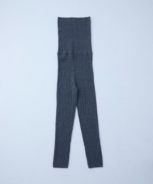 ADAM ET ROPE'(アダムエロペ)の「【J'aDoRe・店舗限定】【Y YO_cashmere(イーヨ カシミヤ)】cable long leggings(レギンス/スパッツ・レディース・ブラック/グレー/ネイビー・F)」の17枚目の写真