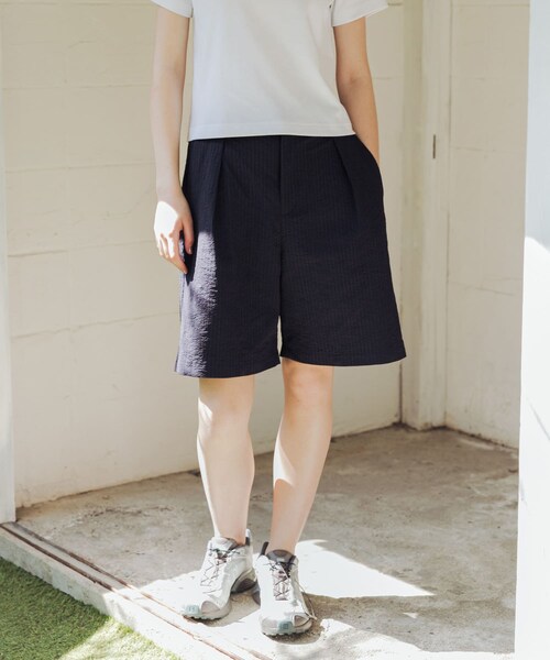 URBAN RESEARCH(アーバンリサーチ)の「『吸水速乾/UVカット』『別注』THOUSAND MILE×URBAN RESEARCH DETACHABLE PANTS(その他パンツ・レディース・BLACK/NAVYSTRIPE・M/L)」の17枚目の写真