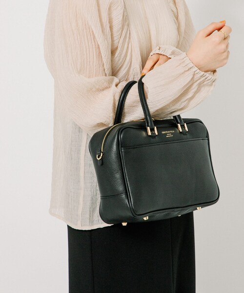 URBAN RESEARCH（アーバンリサーチ）の「CHRISTIAN VILLA　PEGGY（ハンドバッグ・レディース・BLACK/BEIGE・-）」の3枚目の写真