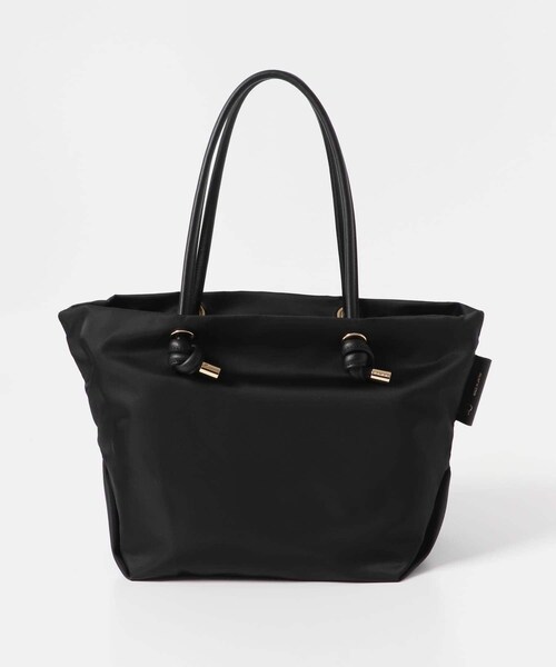 URBAN RESEARCH ROSSO（アーバンリサーチロッソ）の「『一部別注カラー』VIOLA d’ORO　BIANCA M（トートバッグ・レディース・BLKBLK/TAUPEBLK/BLKTAUPE/別注BRNNVY・M）」の2枚目の写真